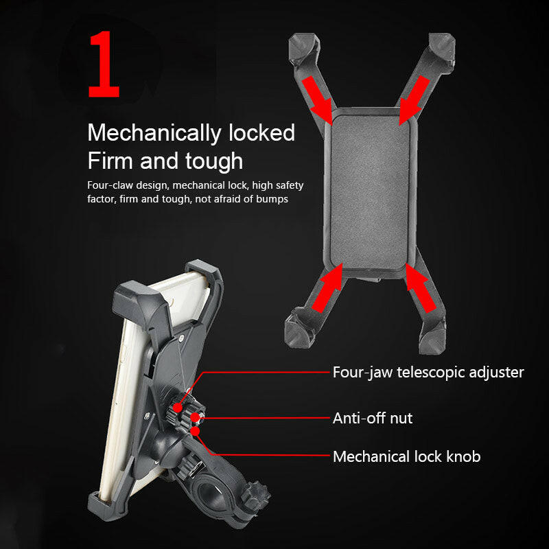 Electric Scooter Mobile Phone Bracket Universal.