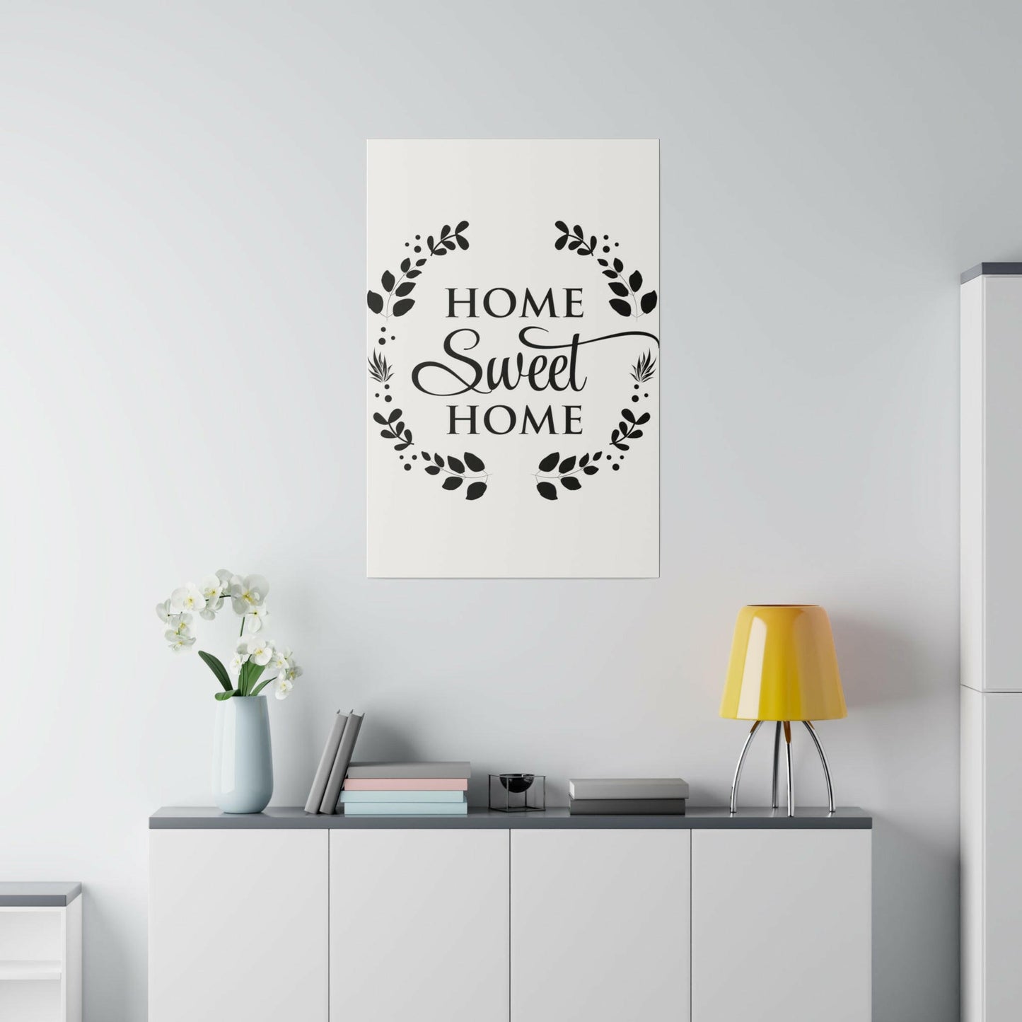 Wall Decor, Giclee Poster Art Print - Home Sweet Home.