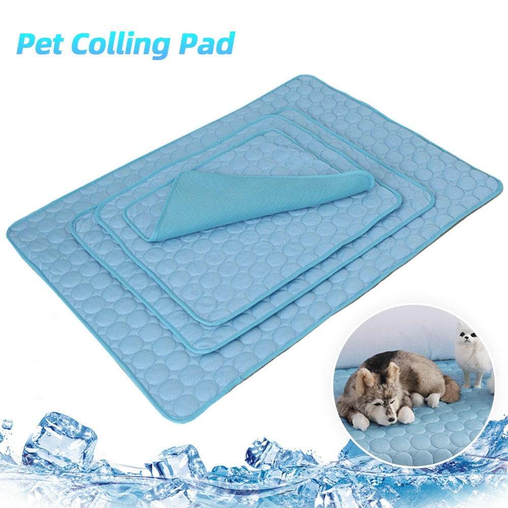 1pc Cooling Pet Cushion Beds For  Summer  Cushions.