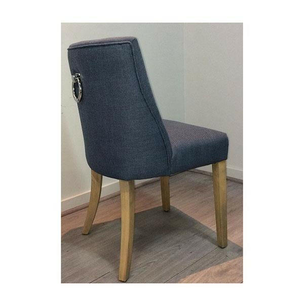 2 Ophelia Dining Chair Denim Blue.