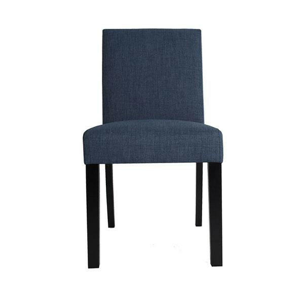 2 Tom Dining Chair Denim Flat Pack.