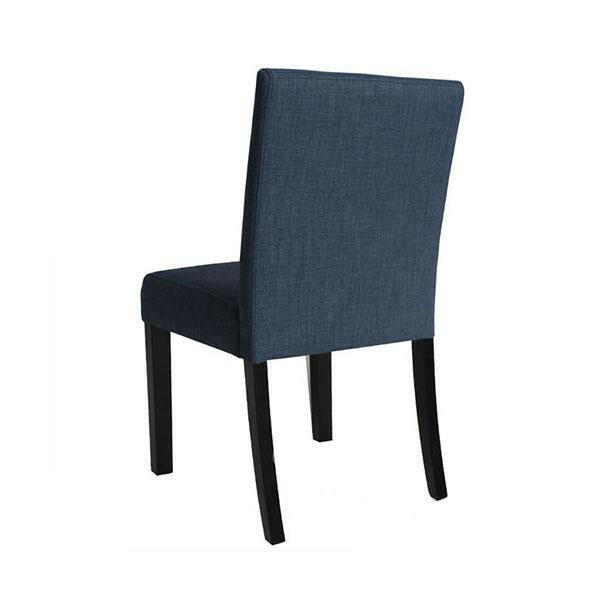 2 Tom Dining Chair Denim Flat Pack.