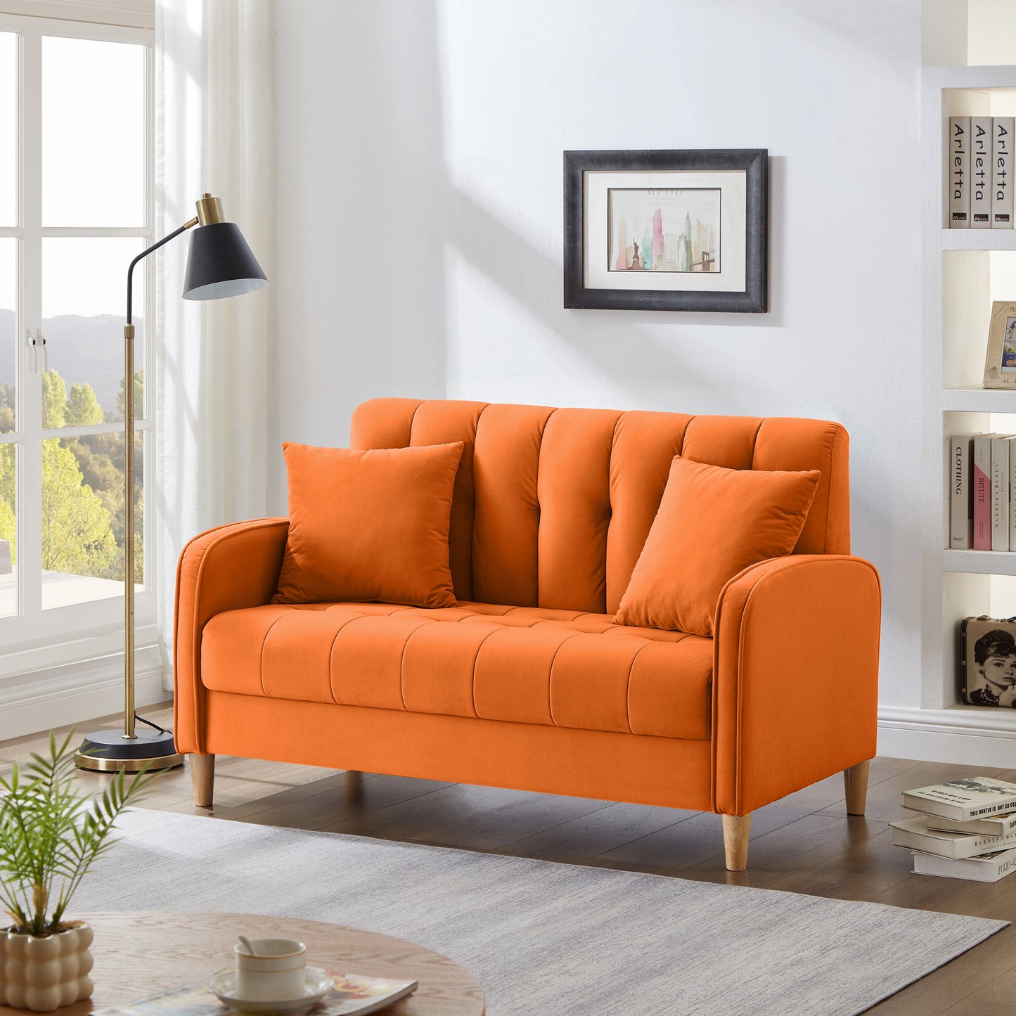 Modern Design Couch for Living Room Department Small Space Loveseat