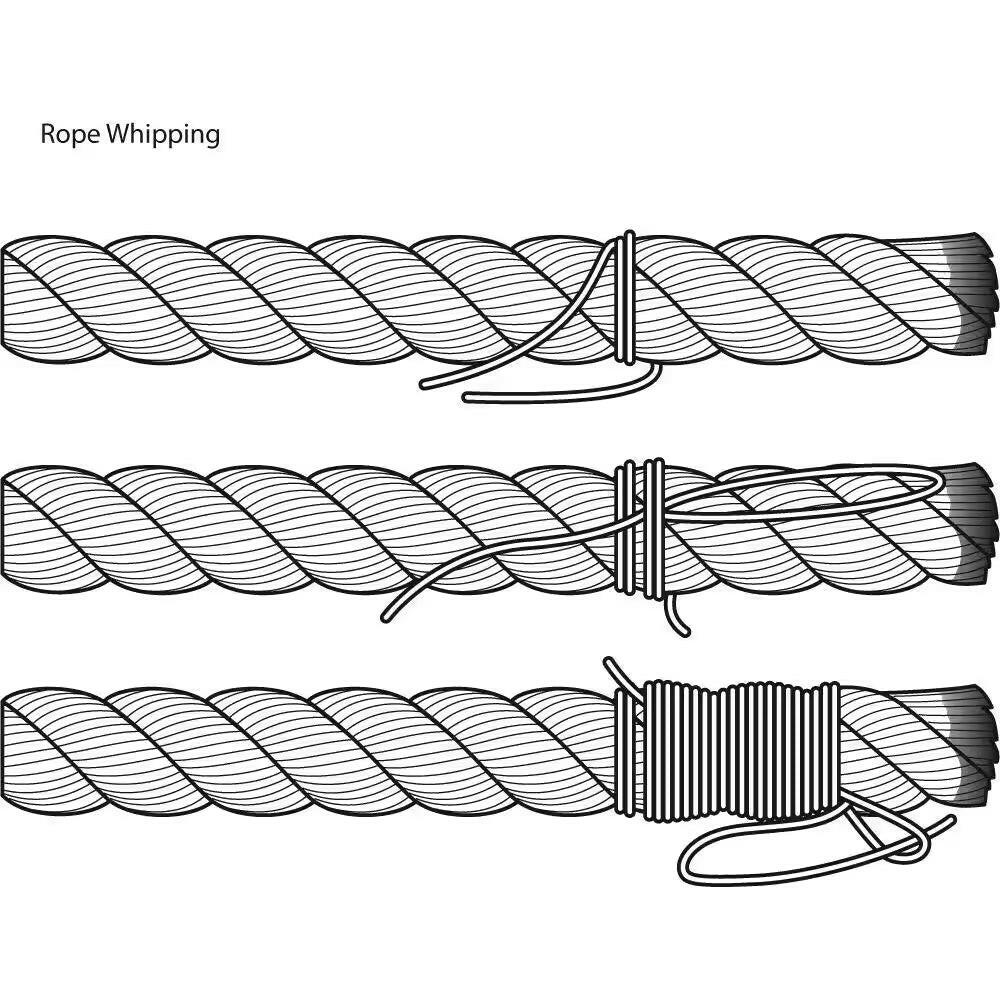 1/4 In. X 100 Ft. Black and Yellow Diamond Braid Polypropylene Rope with Winder.