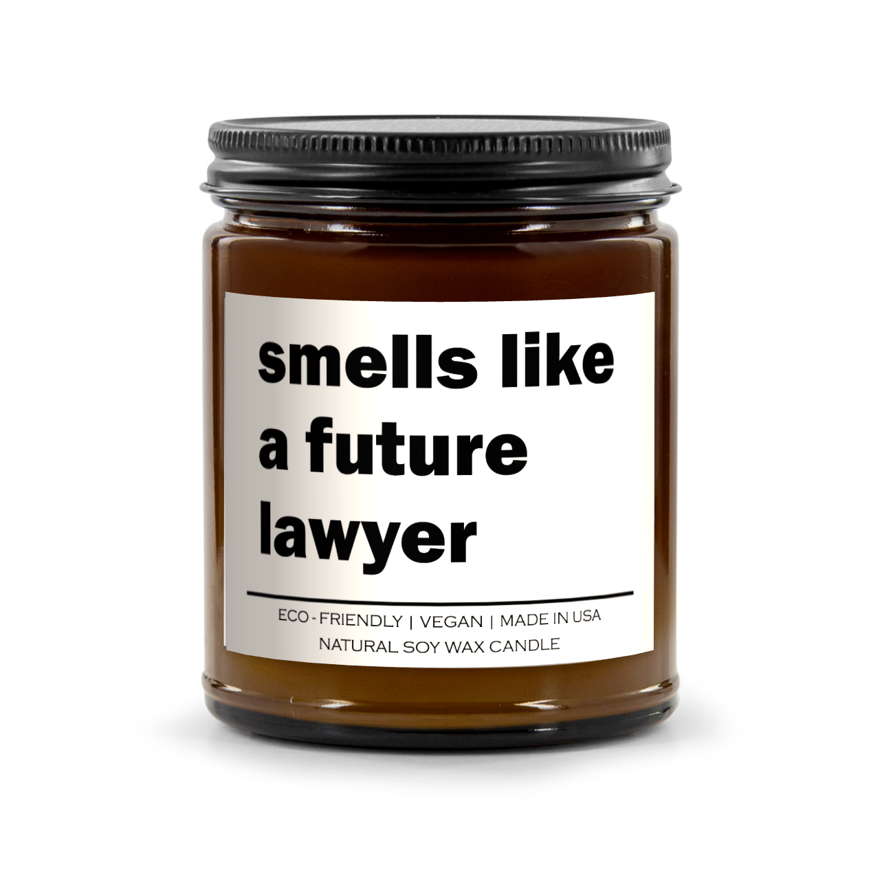 Smells like a future lawyer Candle