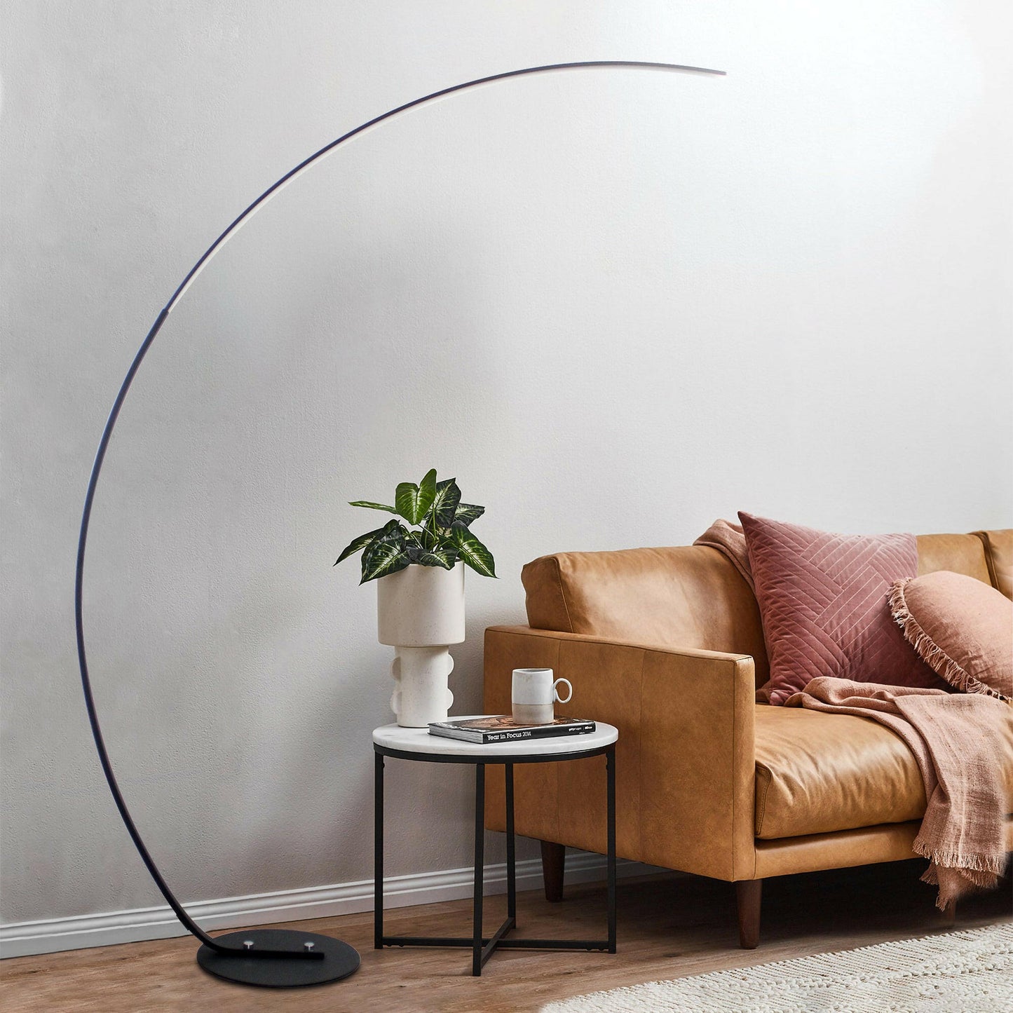 RGBW Modern Curve Floor Lamp | New Version.