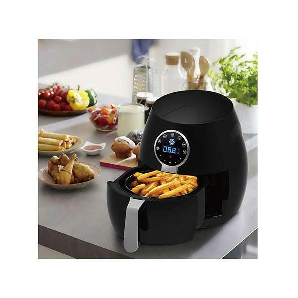 5L Kitchen Couture Digital Air Fryer Low Fat Cooking Lcd Touch Screen.