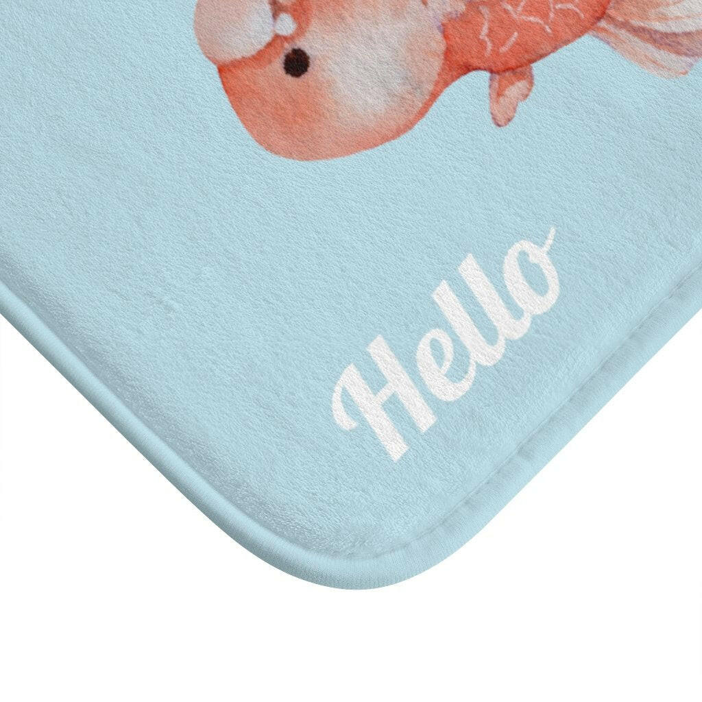 Koi Goldfish Bath Mat.