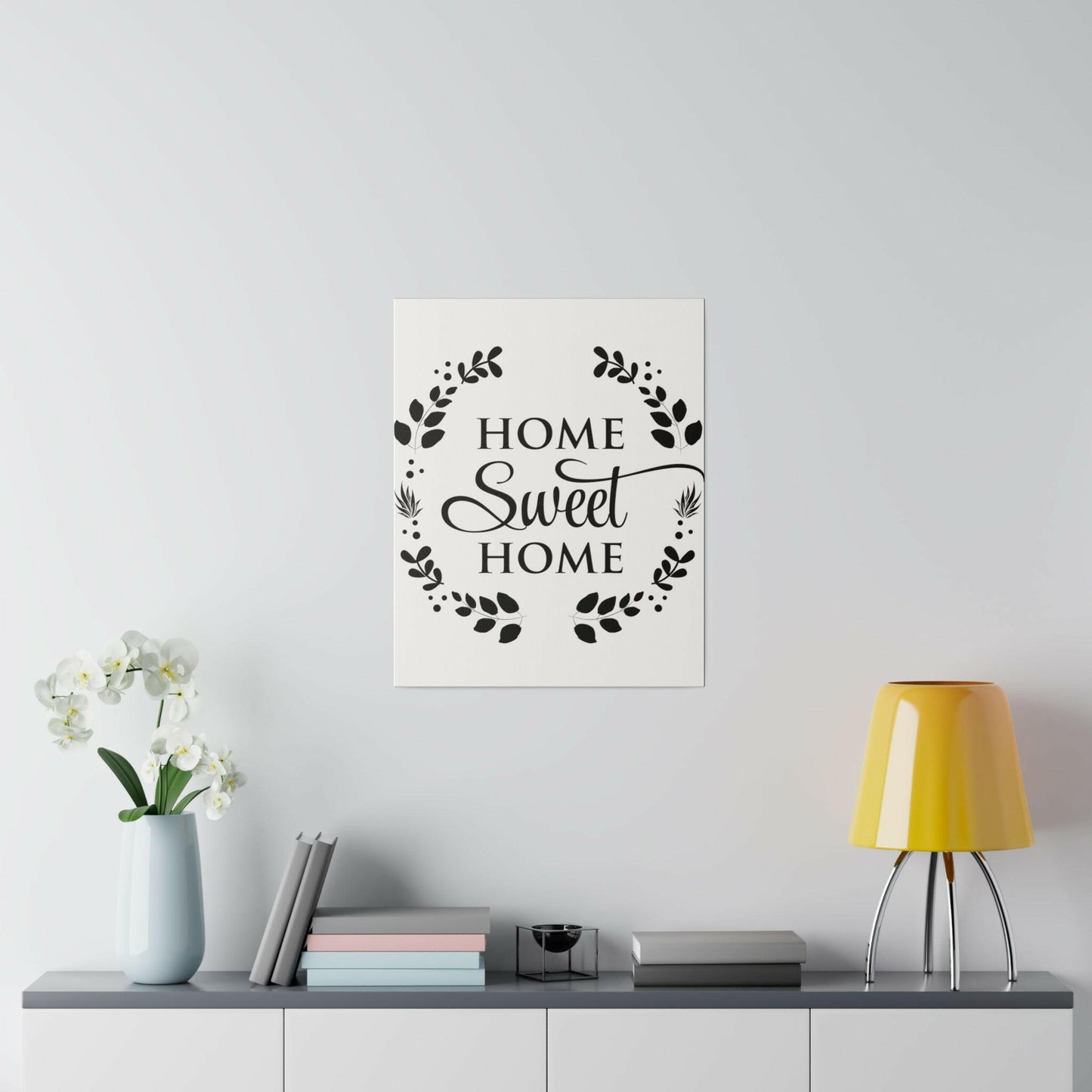 Wall Decor, Giclee Poster Art Print - Home Sweet Home.