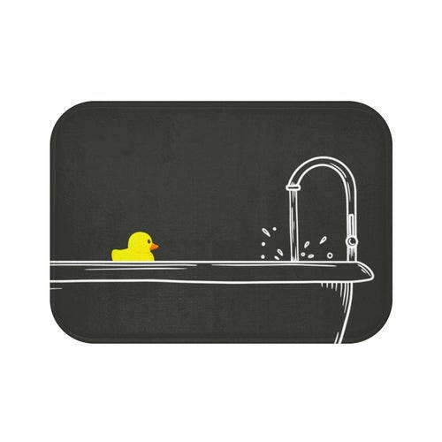 Rubber Ducky Bath Mat.