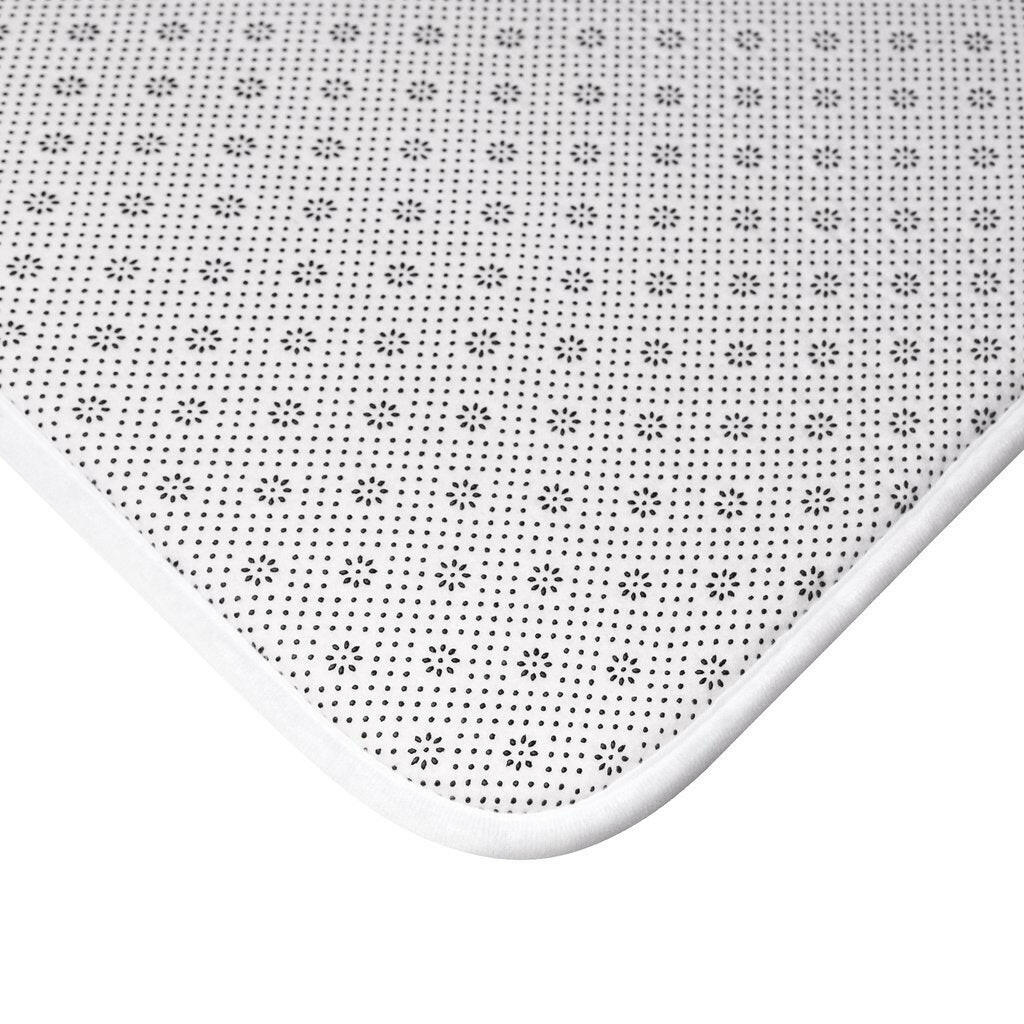 Polar Bear & Christmas Lights Bath Mat Home Accents.