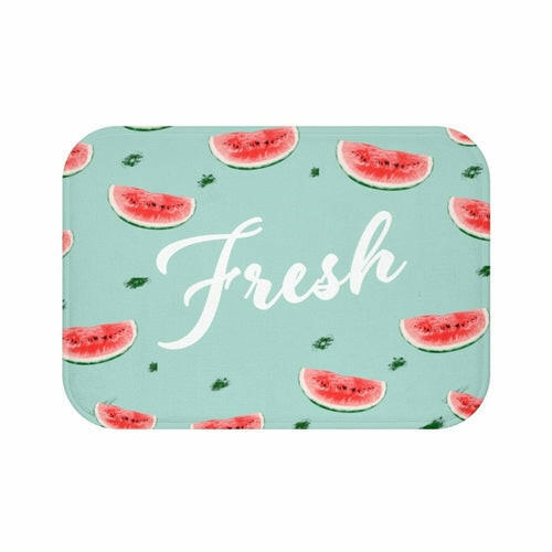 Fresh Watermelon Bath Mat.