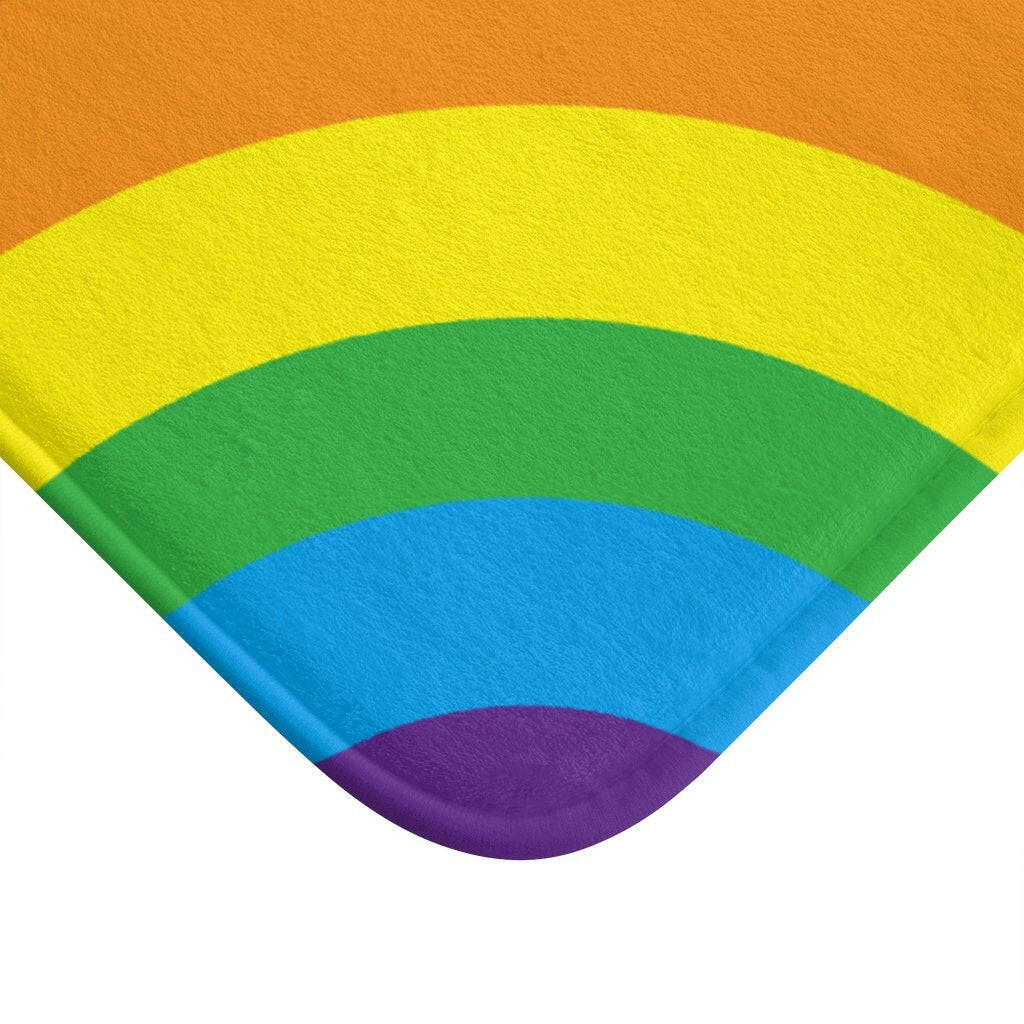 Rainbow Bath Mat.