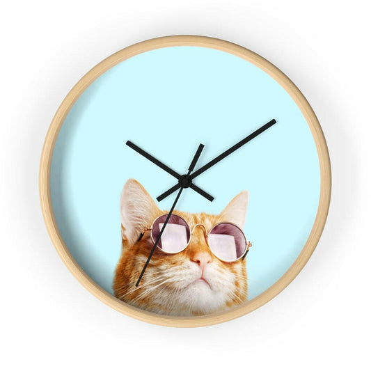 Cat is Alway's Right Wall clock.