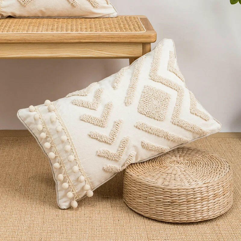 Boho Ethnic Pillow Cover.