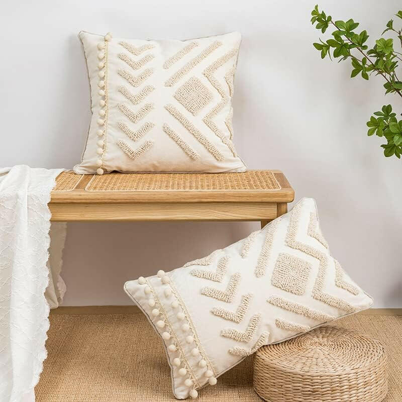 Boho Ethnic Pillow Cover.