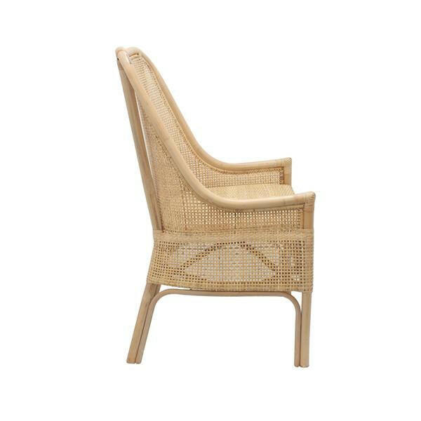 Brunch Rattan Chair Whitewash.