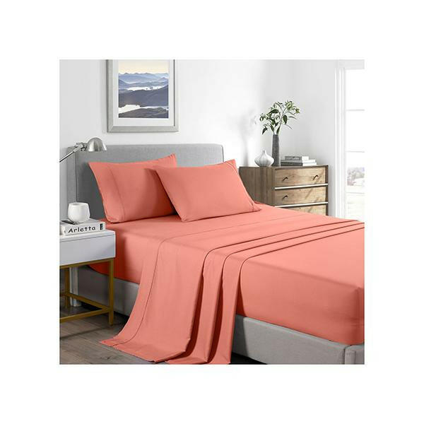 Casa Decor 2000 Thread Count Bamboo Cooling Sheet Set Soft Bedding.