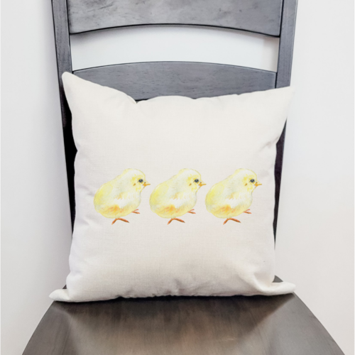 Chicks Pillow Cover