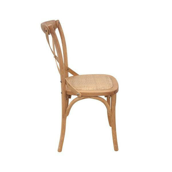 Crossback Dining Chair Natural Bentwood.