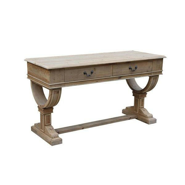 Curtis 2 Drawer Petite Console Natural.