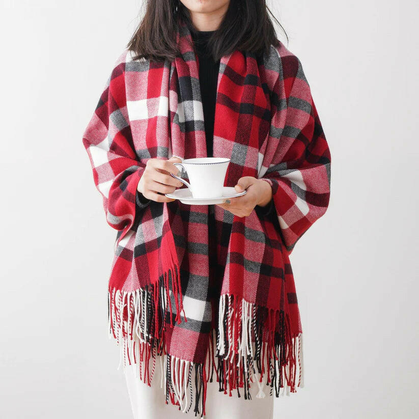 Red Buffalo Plaid Throw.