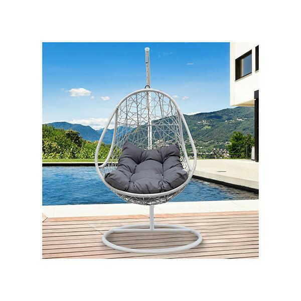 Egg Chair Swing Lounge Hammock Pod Wicker Curved.