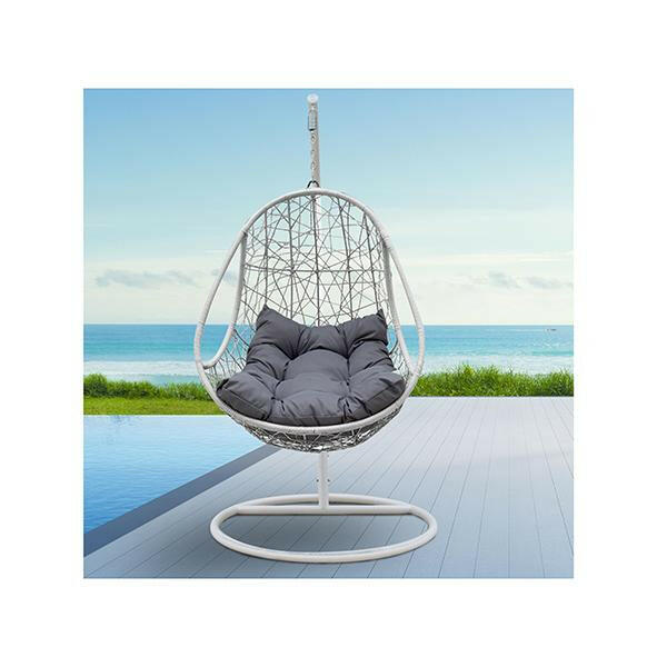 Egg Chair Swing Lounge Hammock Pod Wicker Curved.