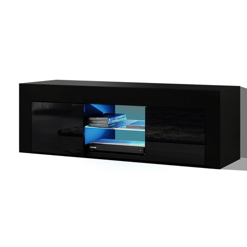 Artiss 130cm RGB LED TV Stand Cabinet Entertainment Unit Gloss