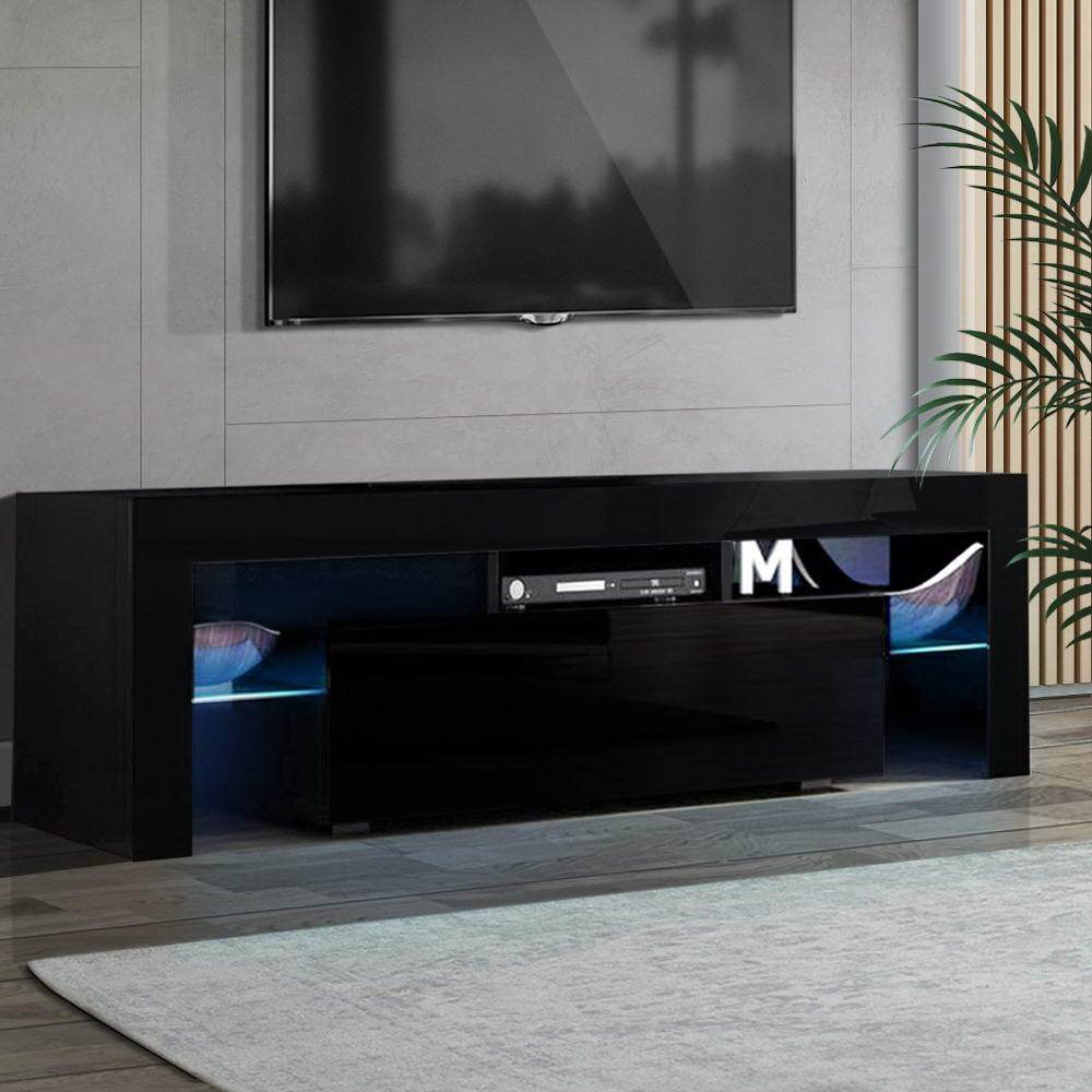 Artiss TV Cabinet Entertainment Unit Stand RGB LED Gloss Furniture