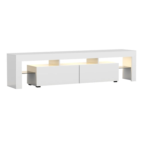 Artiss 189cm RGB LED TV Stand Cabinet Entertainment Unit Gloss