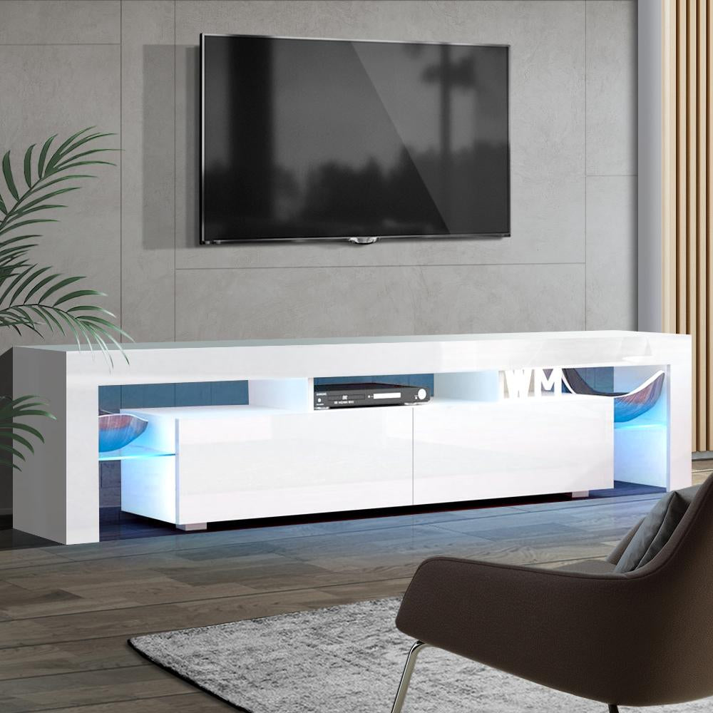 Artiss 189cm RGB LED TV Stand Cabinet Entertainment Unit Gloss