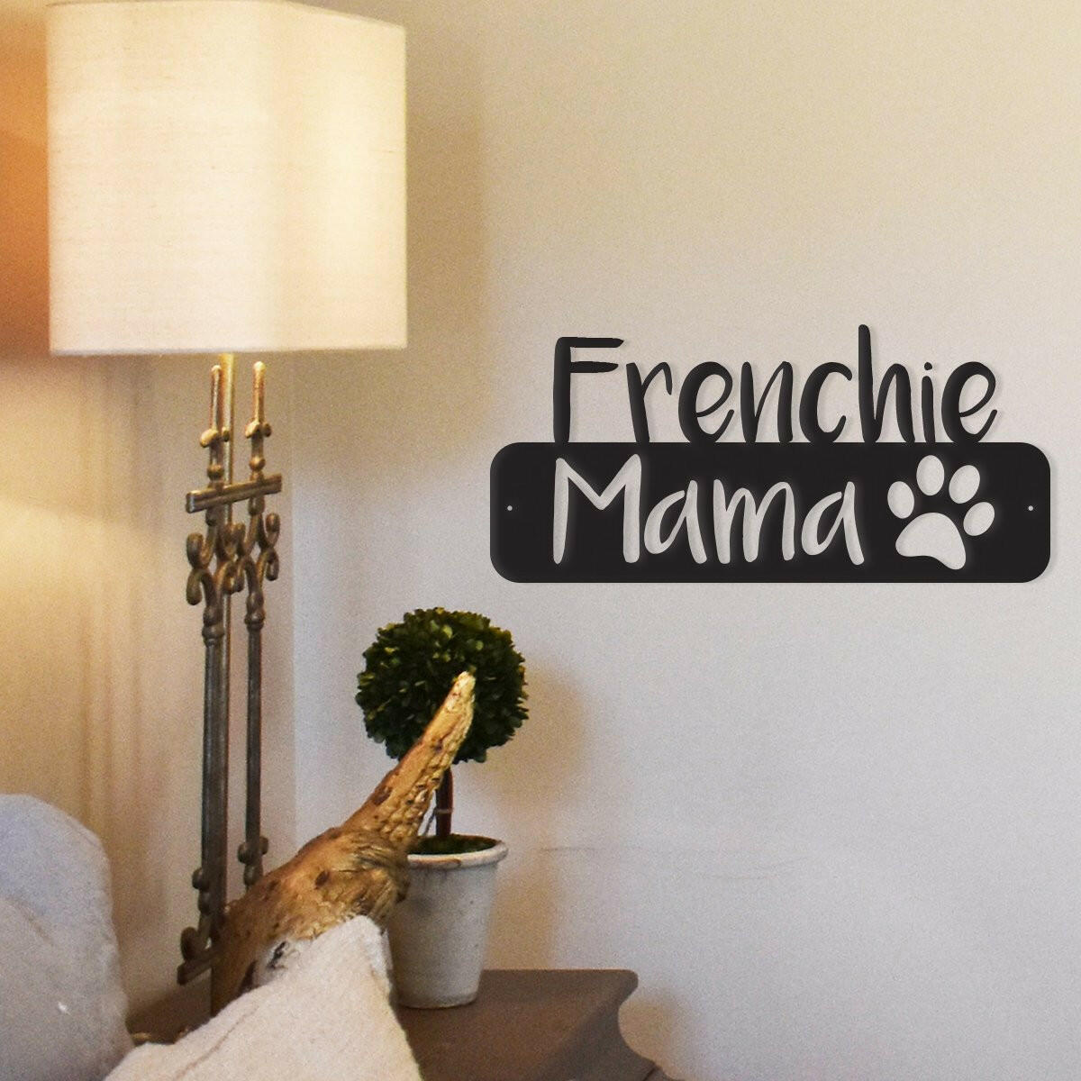 Dog Mama - Metal Wall Art/Decor.