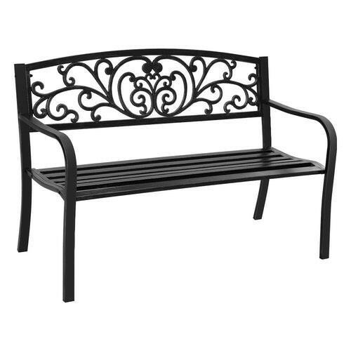 Gardeon Outdoor Garden Bench - Black.