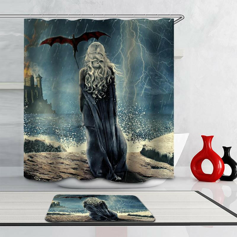 Mother Of Dragons Shower Curtain.