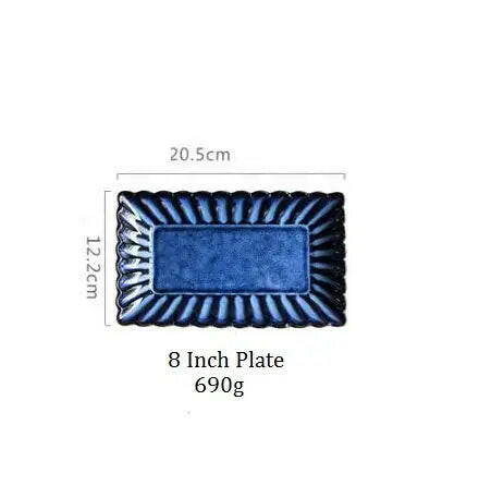 Zurbaa Ceramic Plates Set.