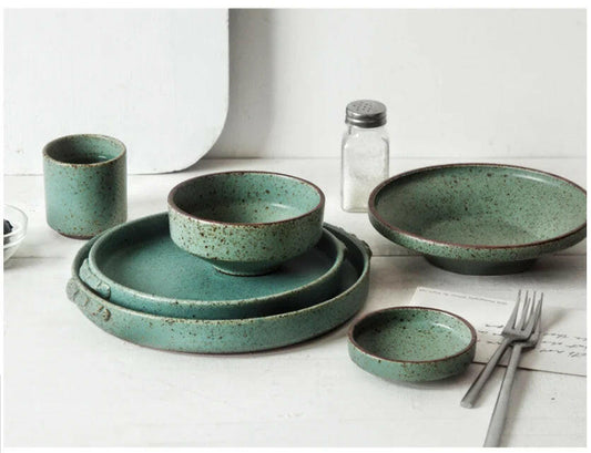 Ichika Handmade Japanese Dinnerware Set.