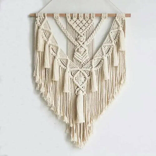 Hand Woven Macrame Wall Hanging.