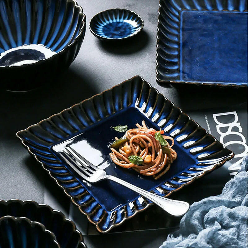 Zurbaa Ceramic Plates Set.