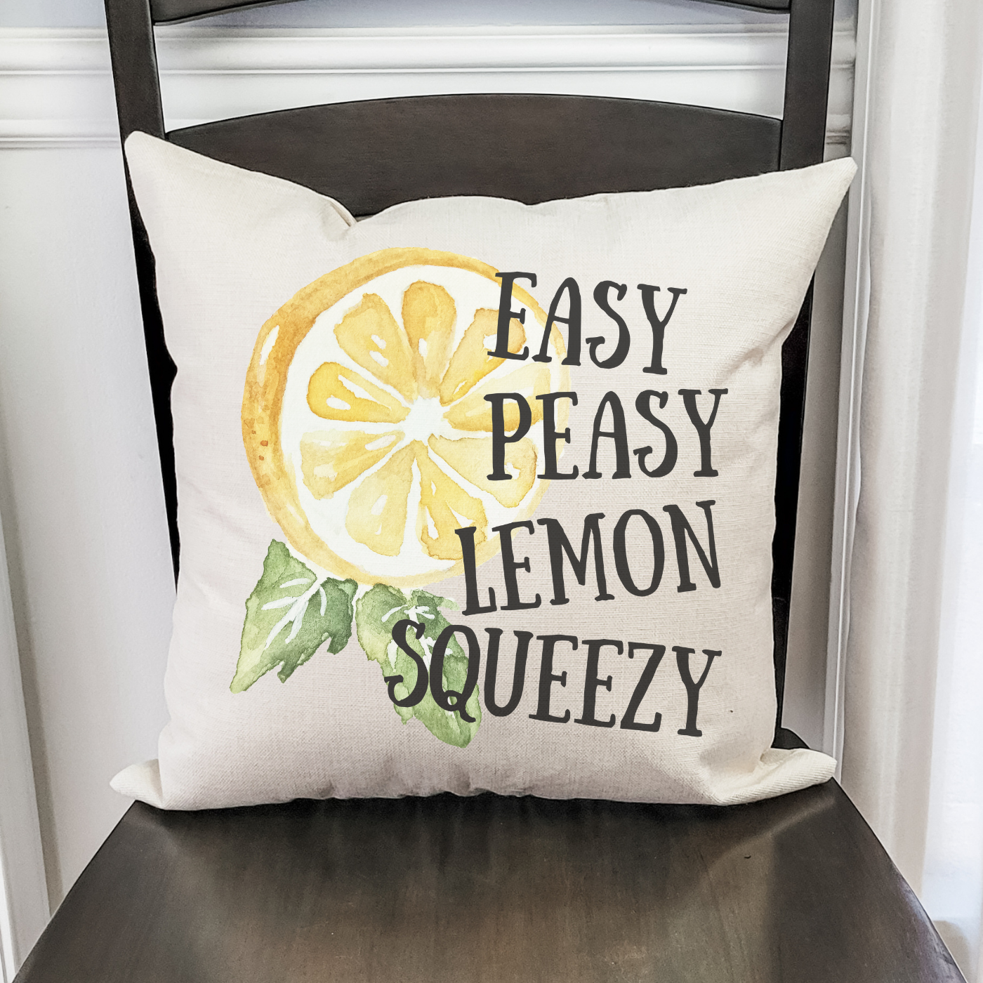 Lemon Squeezy 2 Pillow Cover