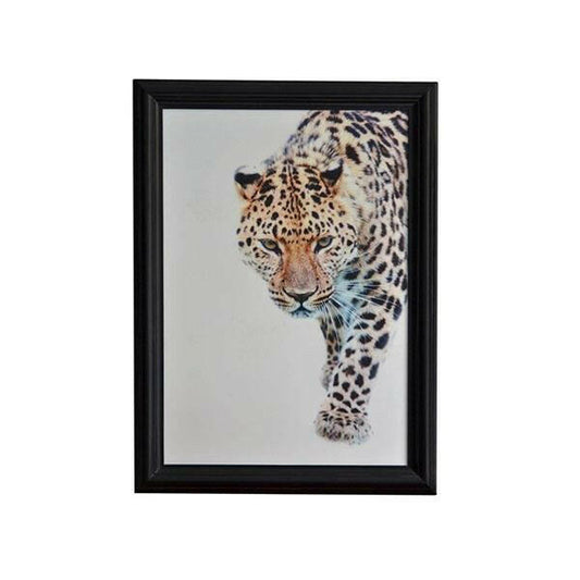 Leopard Walking Wall Art.