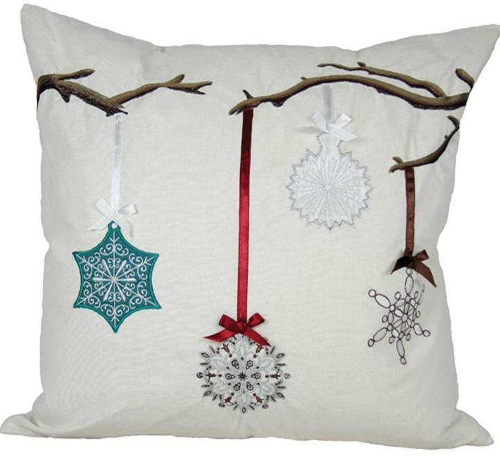 ML10242 Limb Ornament Holiday Pillow.