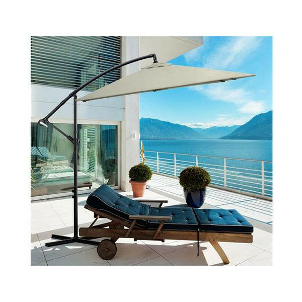 Milano Outdoor Umbrella Cantilever Garden Deck Patio Shade.