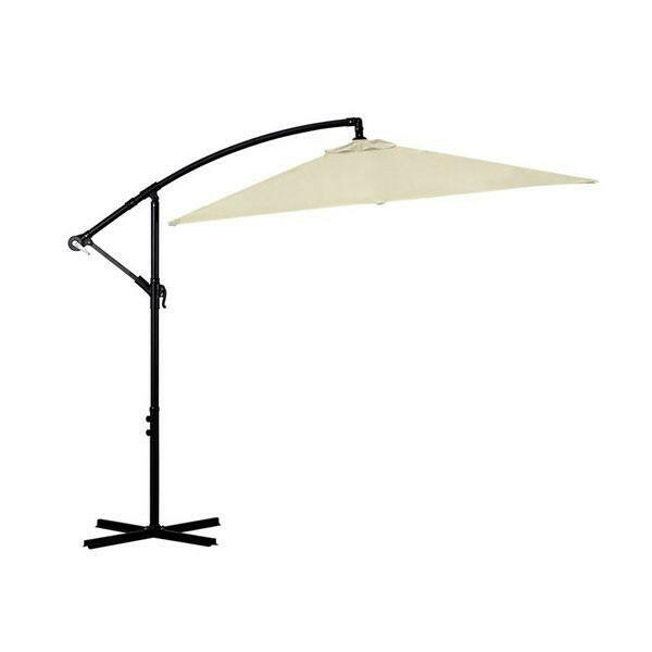 Milano Outdoor Umbrella Cantilever Garden Deck Patio Shade.