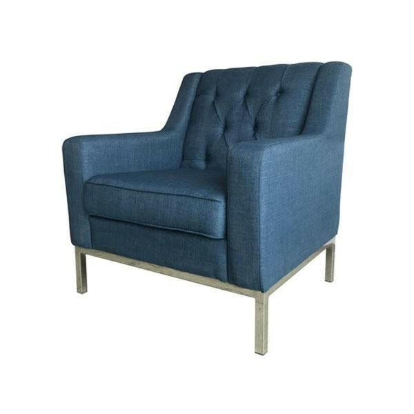 Montgomery Armchair Denim.