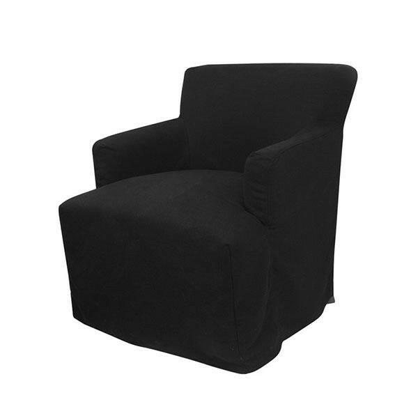 Nantucket Armchair Black.