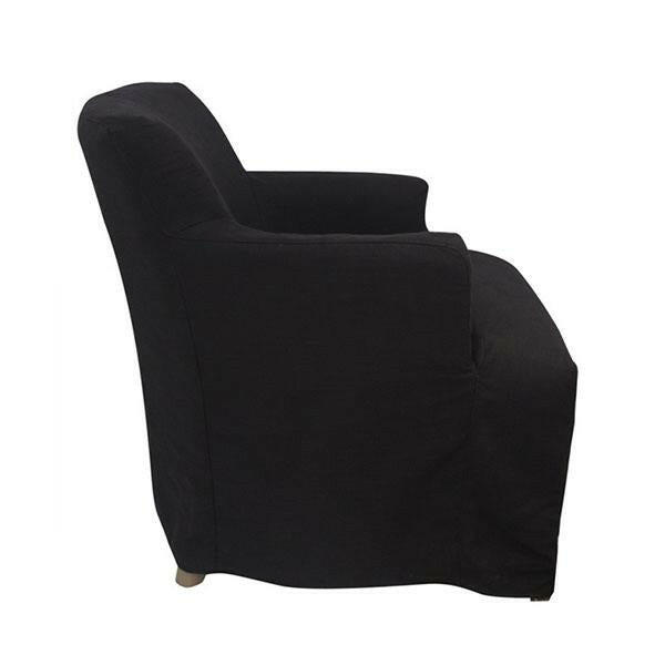 Nantucket Armchair Black.