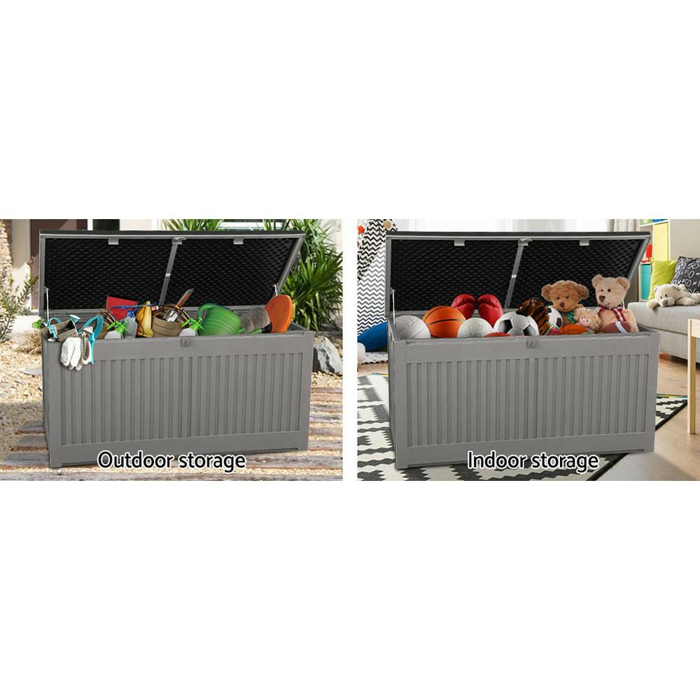 Gardeon Outdoor Storage Box Container Garden Toy Indoor Tool Chest.