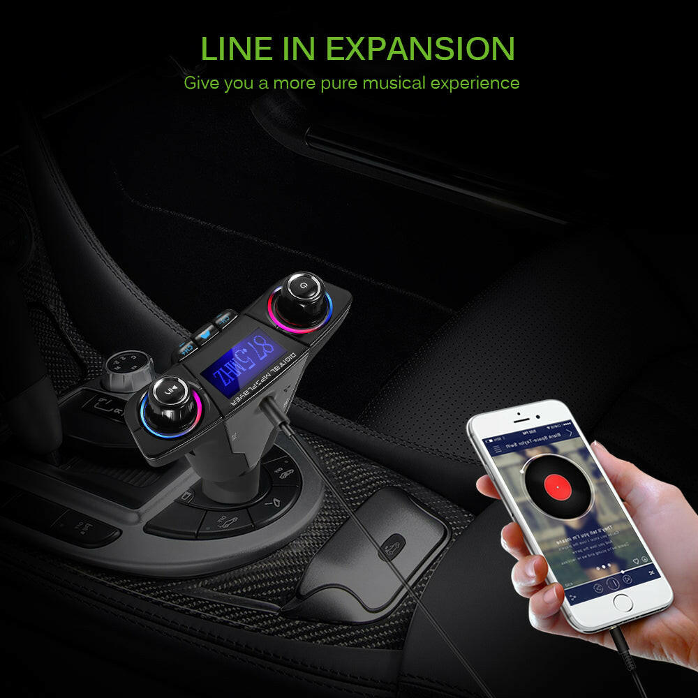 BT06 Car FM transmitter MP3 Player Audio Receiver.