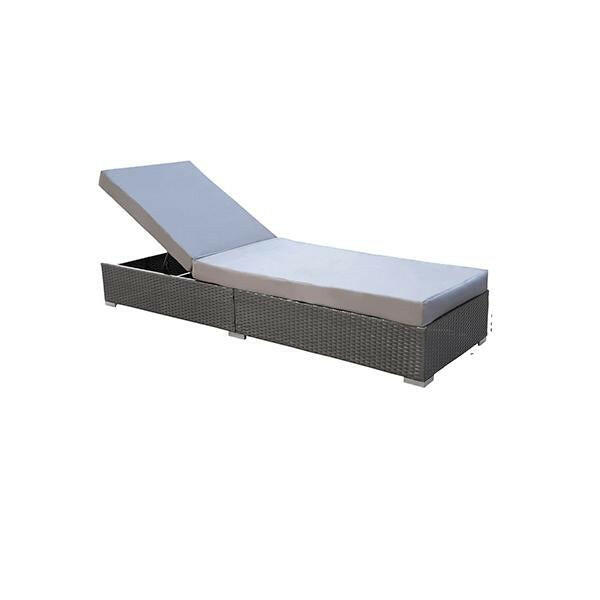 Outdoor 3 Piece Sunlounge Set Rattan Garden Day Bed Lounger.